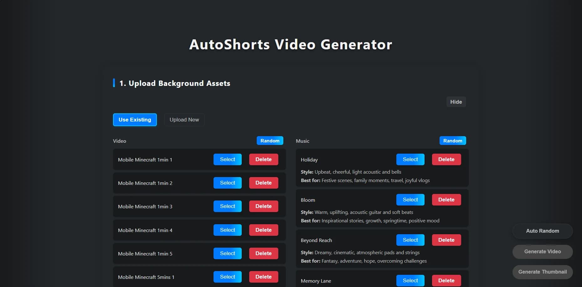 AutoShorts AI screenshot