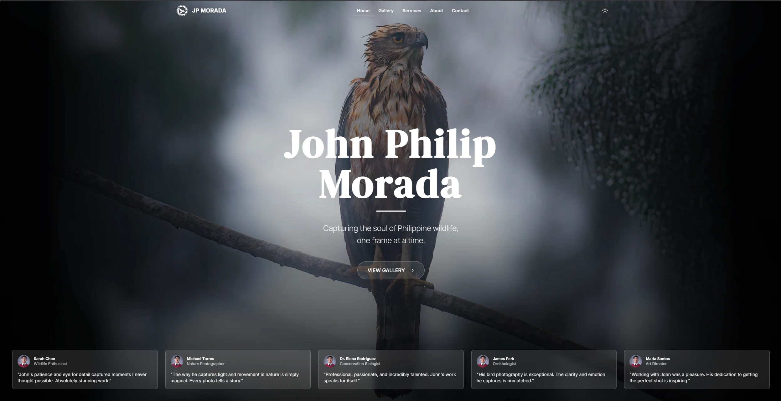 jpmorada.photography screenshot